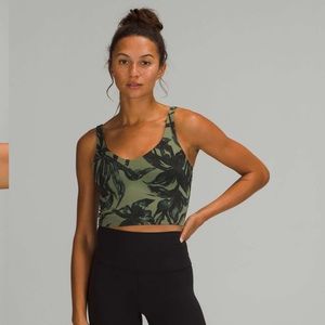 Lululemon Align Tank Top
Botanical Bloom Green Twill Multi
Size 8